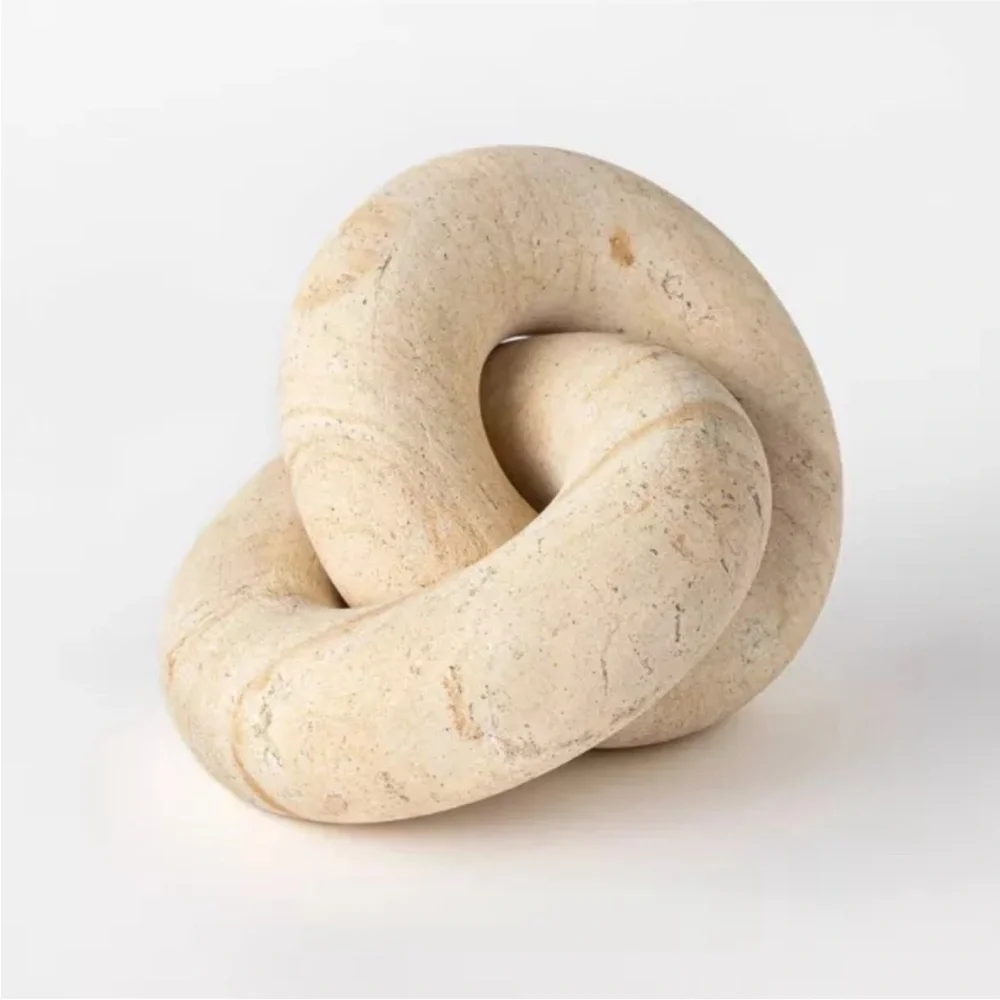 Studio McGee Target Threshold Limestone Knot Decor